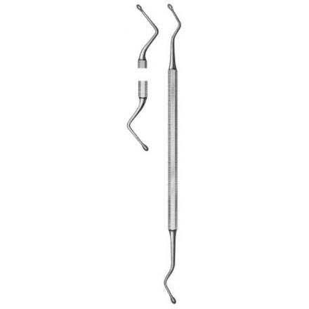 Bone Curette, double-ended