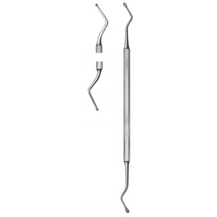 Bone Curette, double-ended