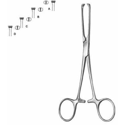 Allis-Adair Intestinal and Tissue Grasping Forceps