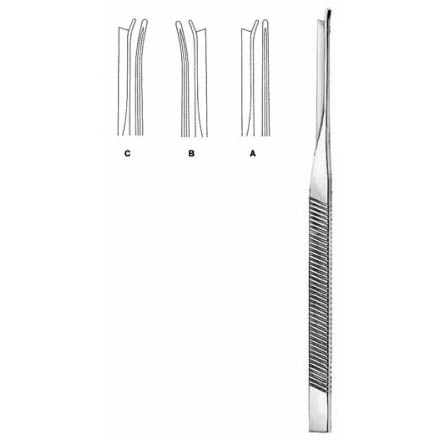 Silver Rhinoplastic Chisel