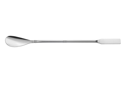 Spatula with flat spoon