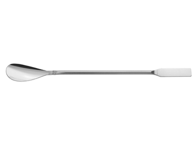 Spatula with flat spoon